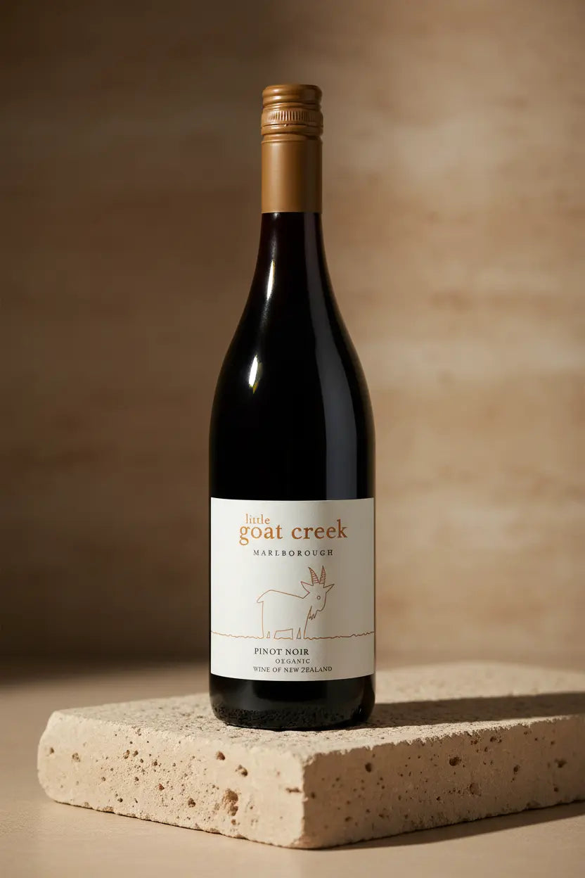Buy Little Goat Creek Pinot Noir 2024 Organic Marlborough online at Wine Sellers Direct's best prices.