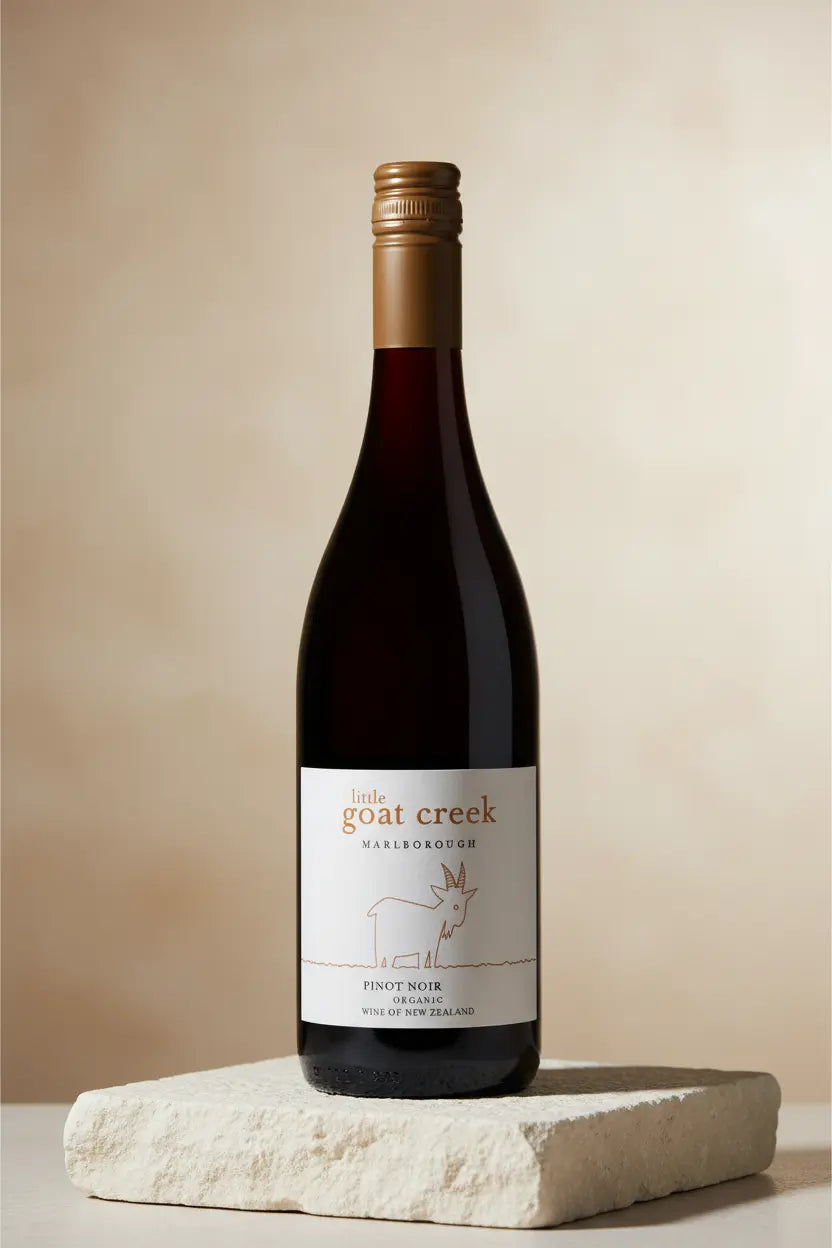 Buy Little Goat Creek Pinot Noir 2024 Organic Marlborough online at Wine Sellers Direct's best prices.