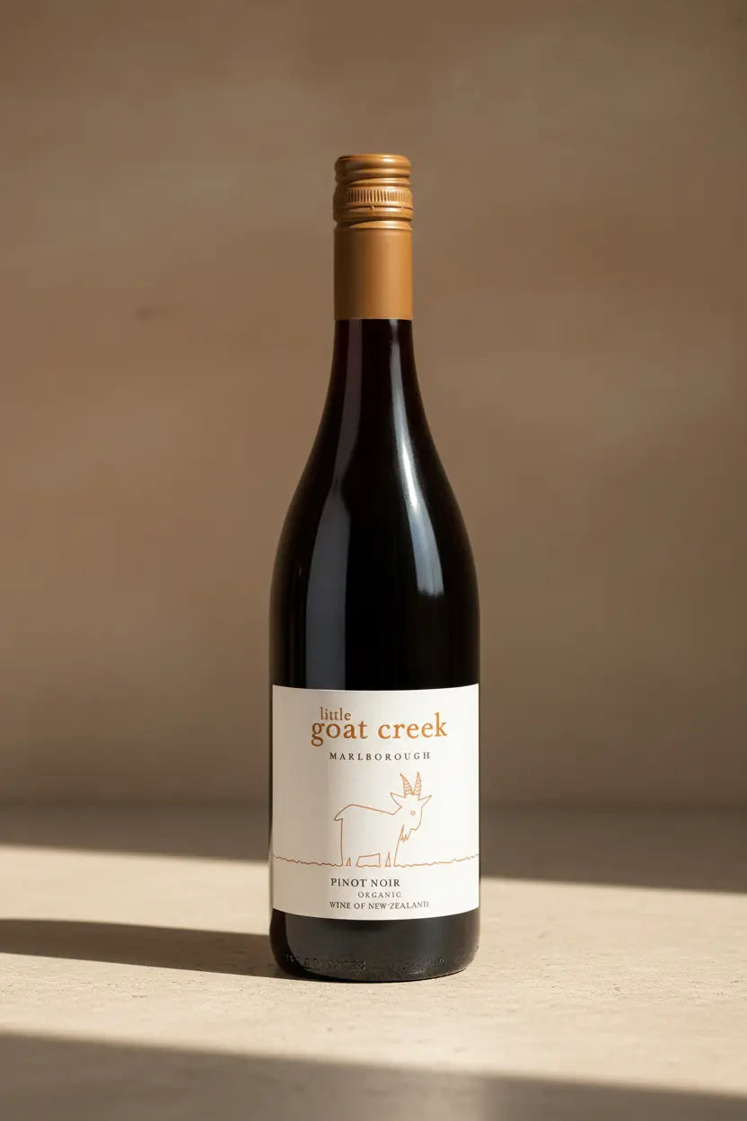 Buy Little Goat Creek Pinot Noir 2024 Organic Marlborough online at Wine Sellers Direct's best prices.