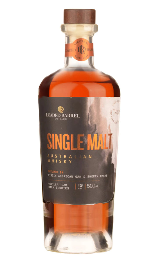 Buy Loaded Barrel Single Malt Australian Whisky 500mlonline at Wine Sellers Direct's best prices.
