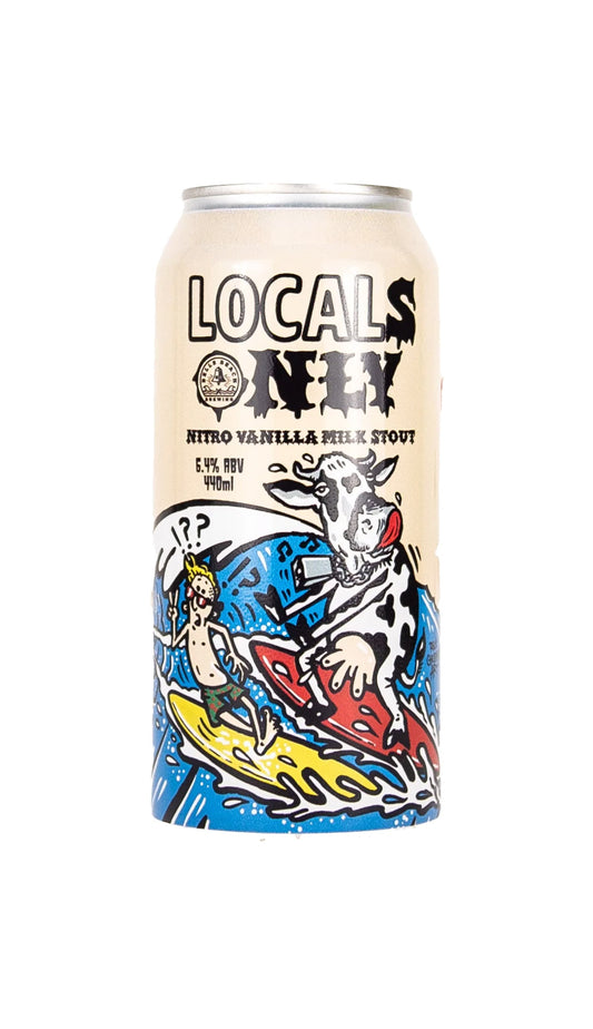 Buy Local x Bells Beach Nitro Vanilla Milk Stout 440ml online at Wine Sellers Direct - Australia’s independent liquor specialists.