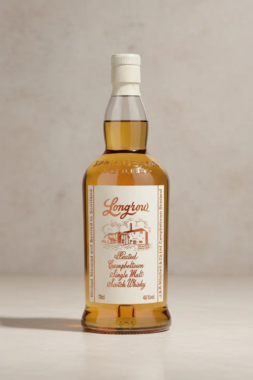 Buy Longrow Peated Campbeltown Single Malt Scotch Whisky 700ml online at Wine Sellers Direct's best prices.