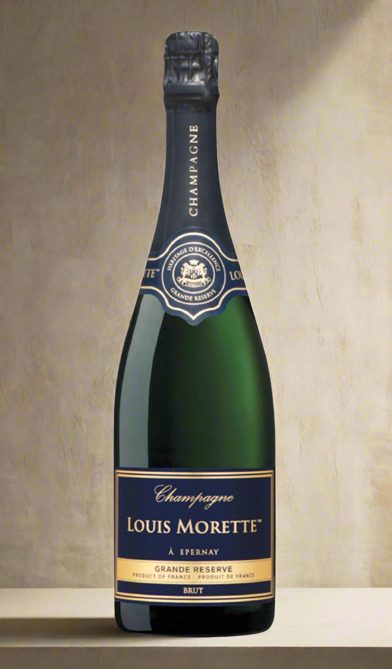 Find out more or buy Louis Morette Grande Reserve Champagne NV 750mL (Gift Boxed) available at Wine Sellers Direct's best prices.