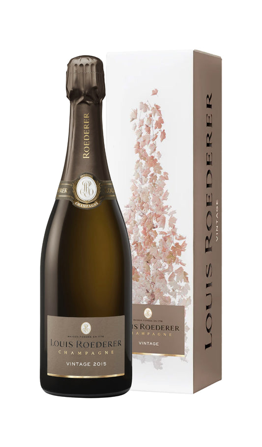 Find out more or buy Louis Roederer Champagne Vintage 2015 Gift Boxed 750mL (France)  available at Wine Sellers Direct's best prices.