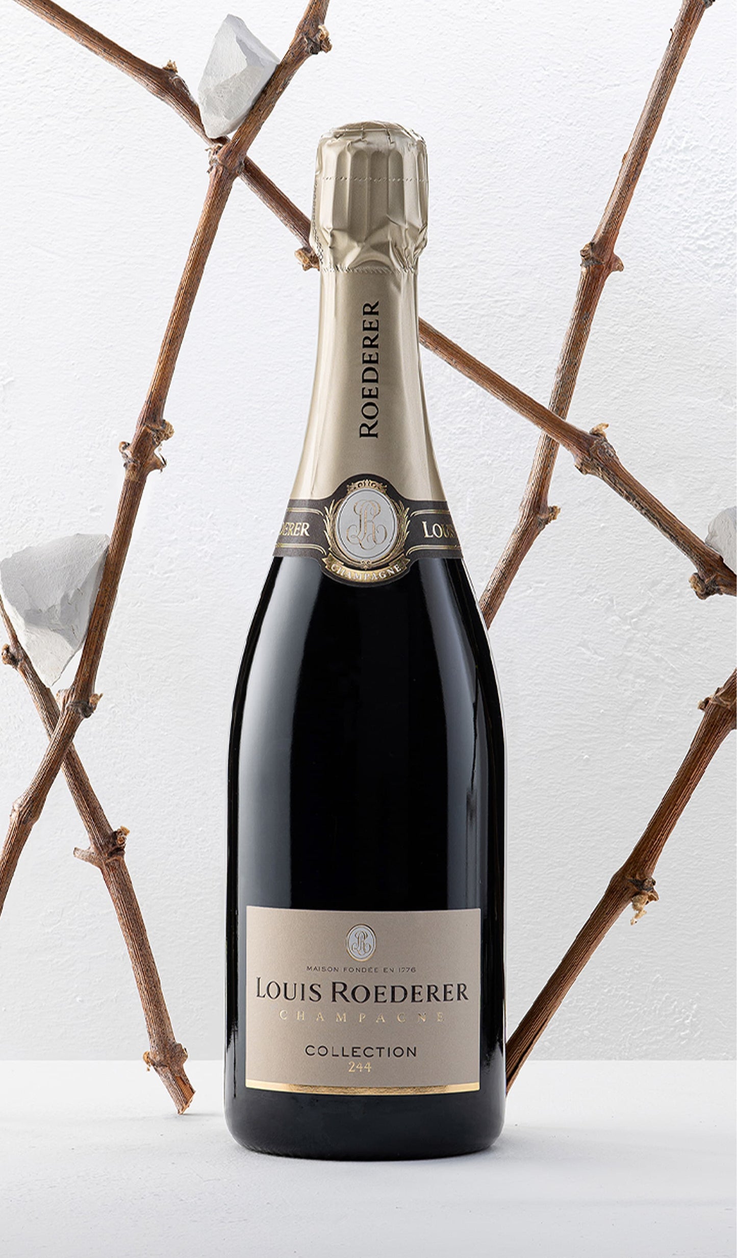 Find out more, explore the range and buy Louis Roederer Collection 244 Brut Champagne available at Wine Sellers Direct's best prices.