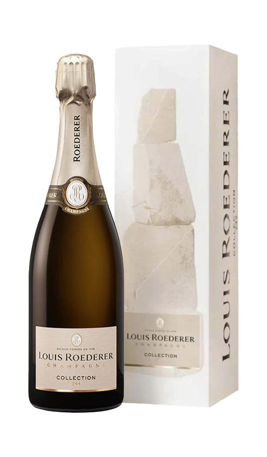 Find out more, explore the range and buy Louis Roederer Collection 244 Brut Champagne available at Wine Sellers Direct's best prices.