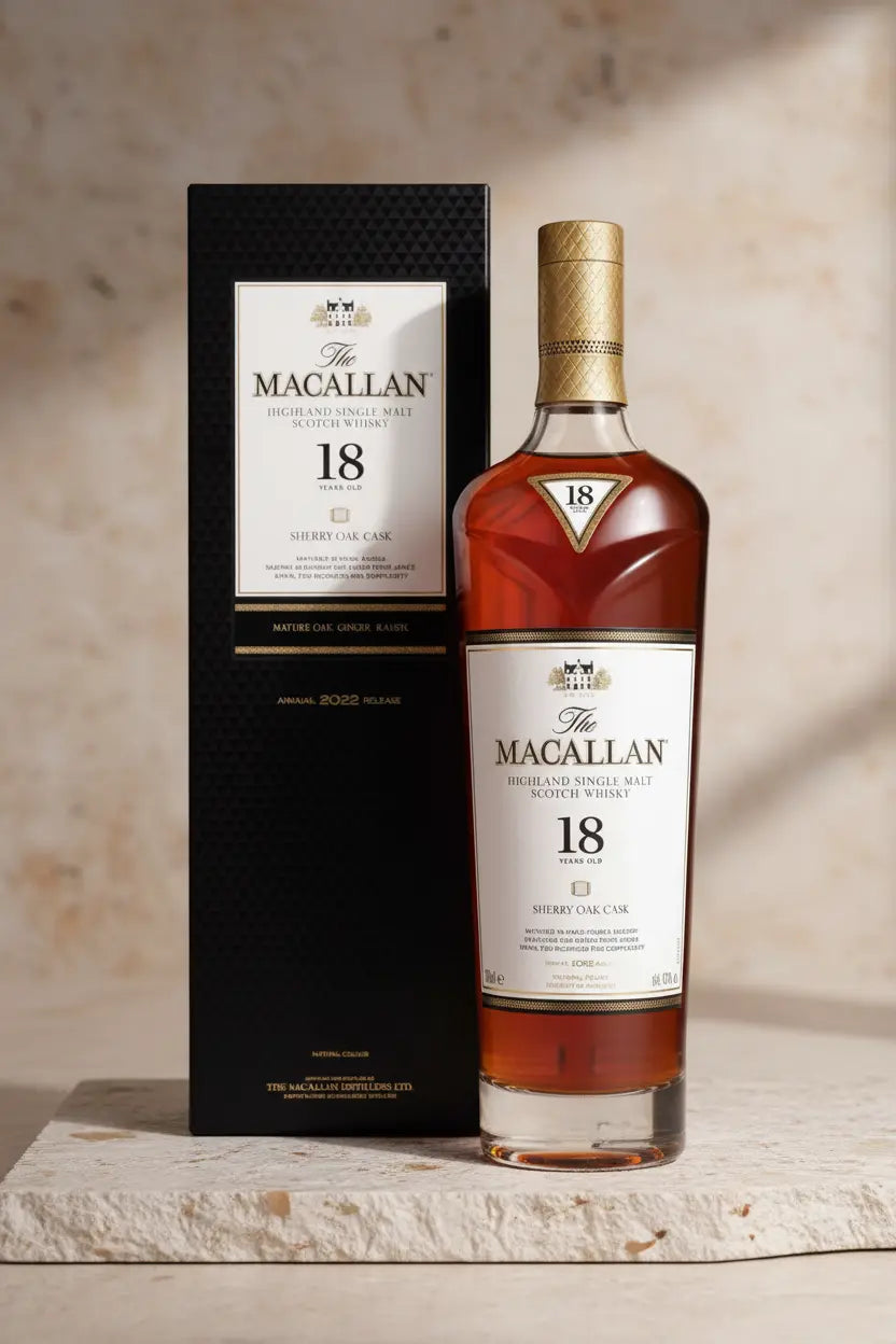 The Macallan Sherry Oak 18 Year Old 2022 Release | WSD The Macallan Sherry Oak 18 Year Old 2022 Release | WSD