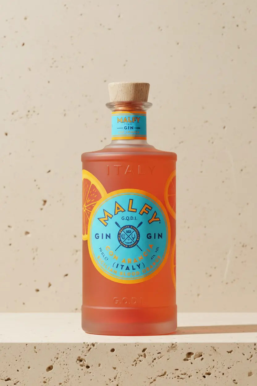 Buy Malfy Gin Con Arancia Blood Orange 700mL (Italy) online at Wine Sellers Direct.