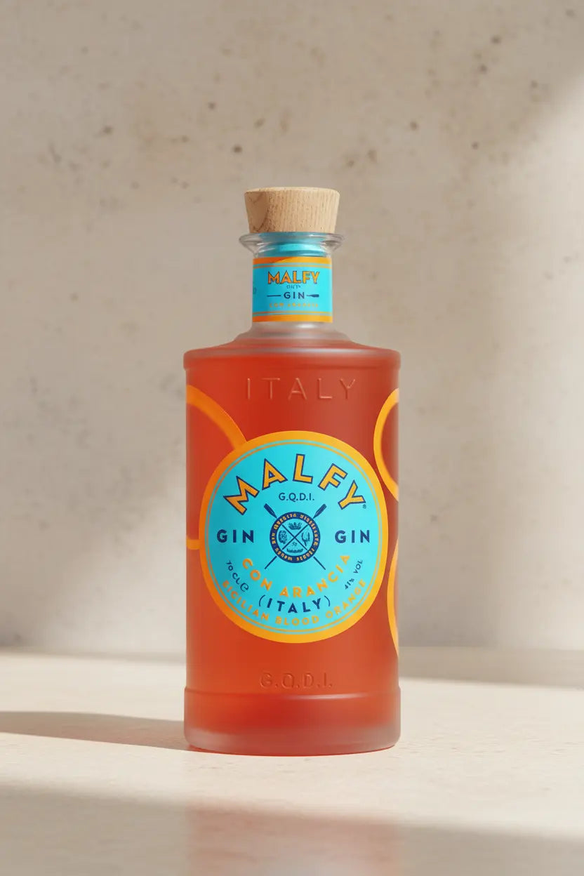 Buy Malfy Gin Con Arancia Blood Orange 700mL (Italy) online at Wine Sellers Direct.