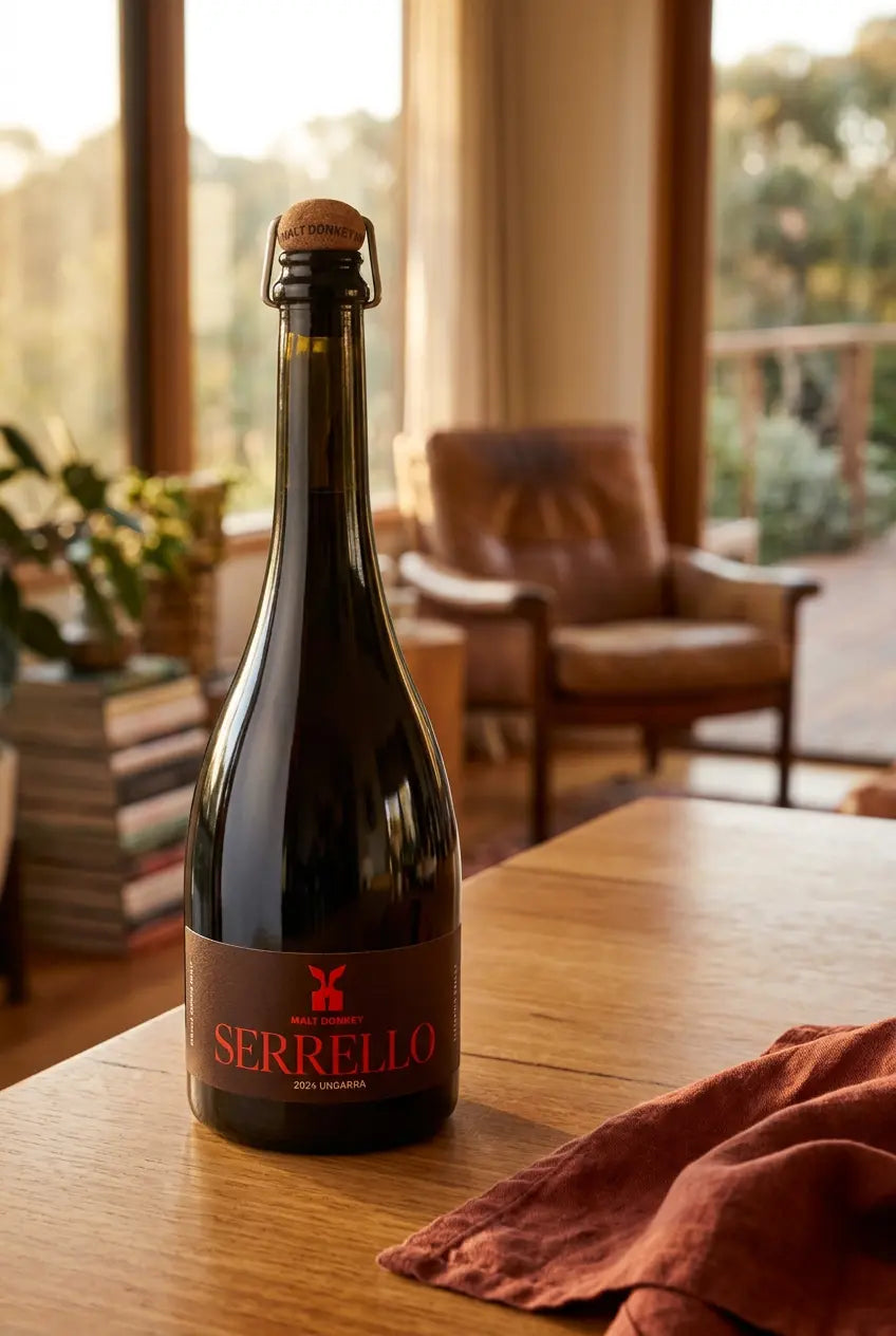 Malt Donkey Serrello Ungarra Fine Ale 2024 750mL | Eyre Peninsula