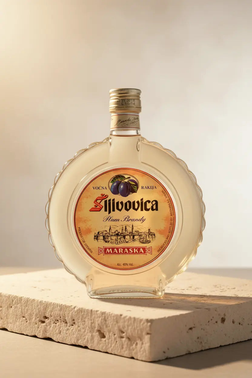 Buy Maraska Sljivovica Flask Plum Brandy 750ml (Croatia) online at Wine Sellers Direct's best prices.
