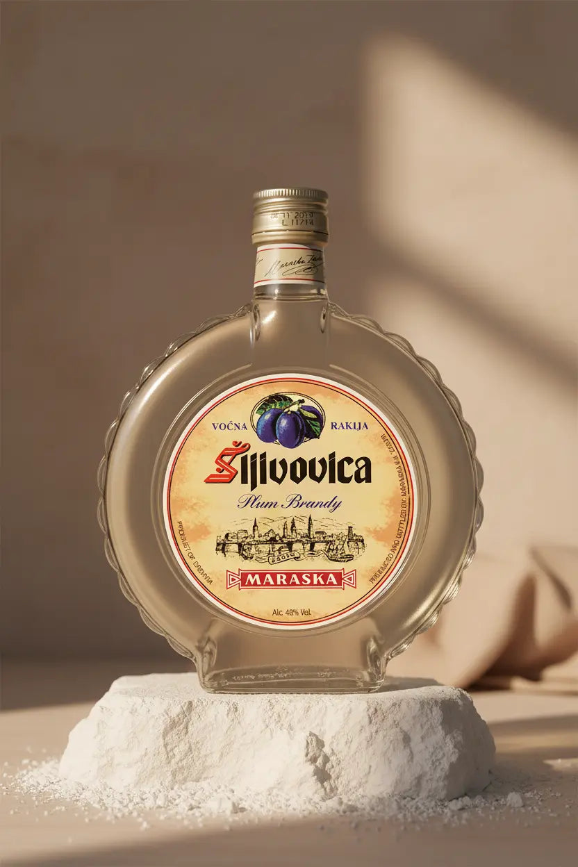 Buy Maraska Sljivovica Flask Plum Brandy 750ml (Croatia) online at Wine Sellers Direct's best prices.