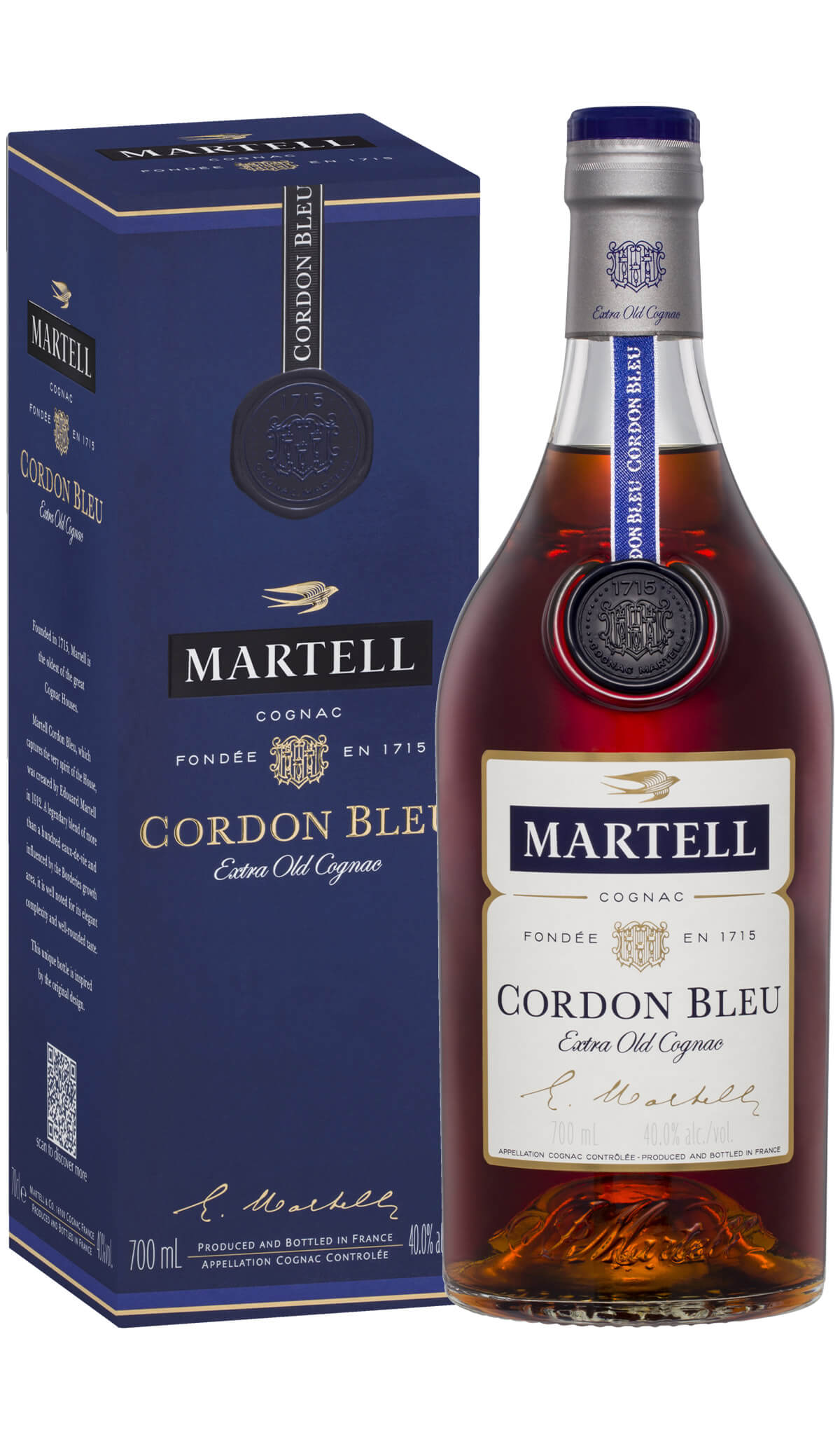 Find out more or buy Martell Cordon Bleu Cognac 700mL (France) available online at Wine Sellers Direct - Australia's independent liquor specialists.