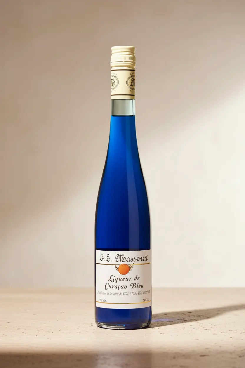 Buy Massenez Blue Curacao 500mL (France) available online at Wine Sellers Direct's best prices.