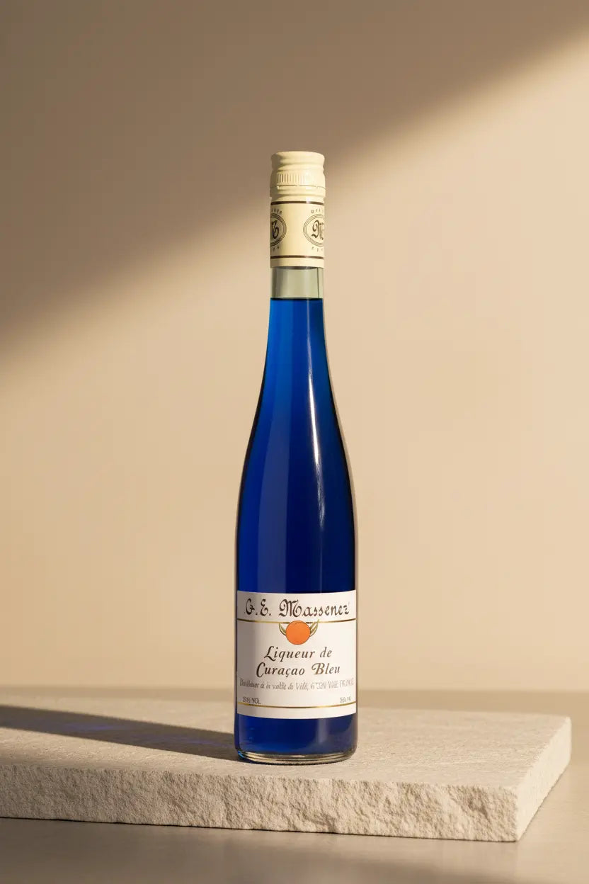Buy Massenez Blue Curacao 500mL (France) available online at Wine Sellers Direct's best prices.