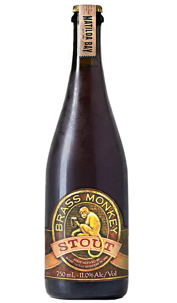 Find out more or buy Matilda Bay Brass Monkey Stout 750mL available online at Wine Sellers Direct - Australia's independent liquor specialists.