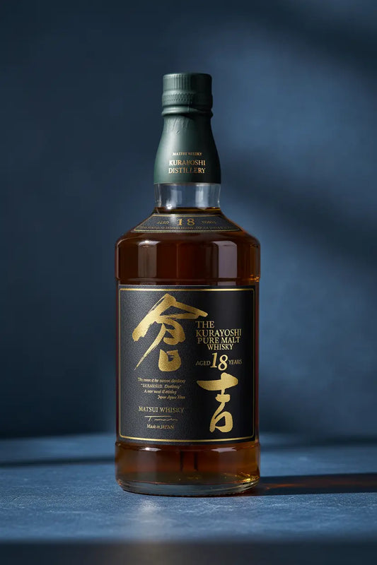 Find out more or buy Matsui The Kurayoshi Pure Malt 18 Year Old Whisky 700ml online at Wine Sellers Direct.