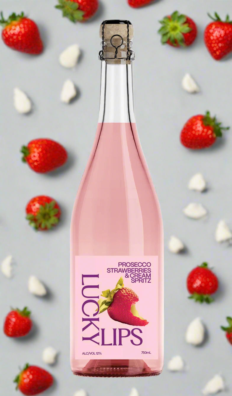 Find out more or buy Meditrina Lucky Lips Prosecco Strawberries & Cream Spritz NV 750mL available at Wine Sellers Direct's best prices.