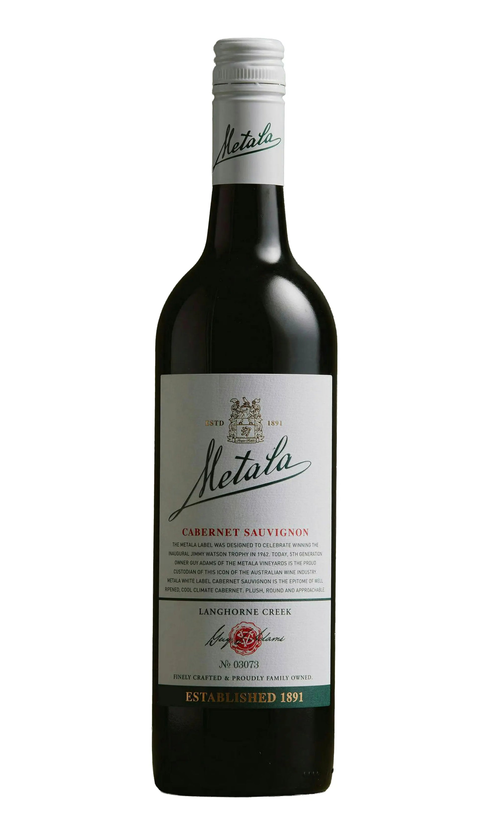 Buy Metala White Label Cabernet Sauvignon 2023 online at Wine Sellers Direct's best prices.