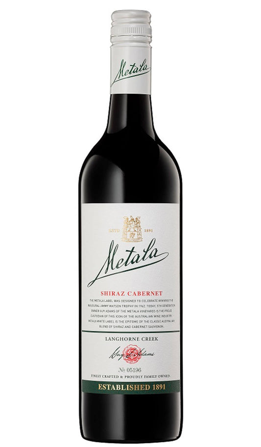 Find out more, explore the range and purchase Metala White Label Shiraz Cabernet 2022 (Langhorne Creek) available online at Wine Sellers Direct - Australia's independent liquor specialists.