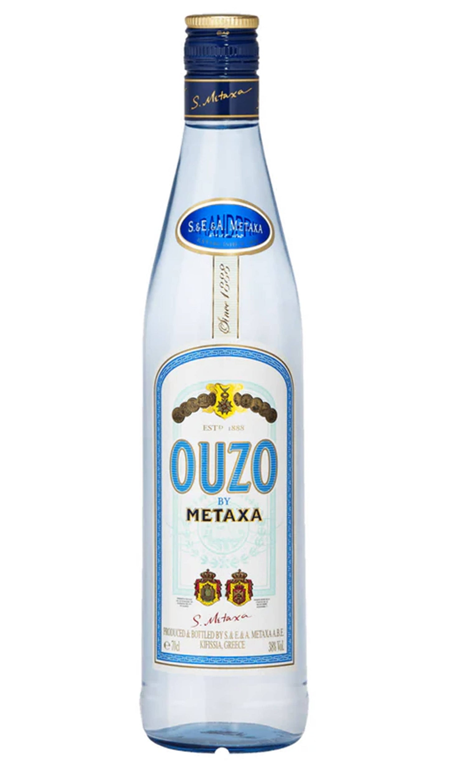 Find out more, explore the range and purchase Metaxa Ouzo 700ml (Greece) available online at Wine Sellers Direct - Australia's independent liquor specialists.