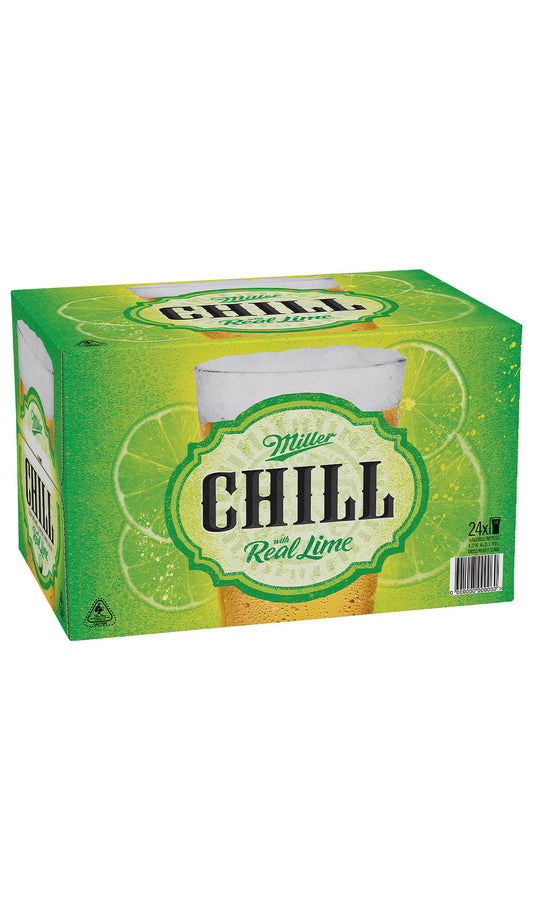 Miller Chill with Real Lime