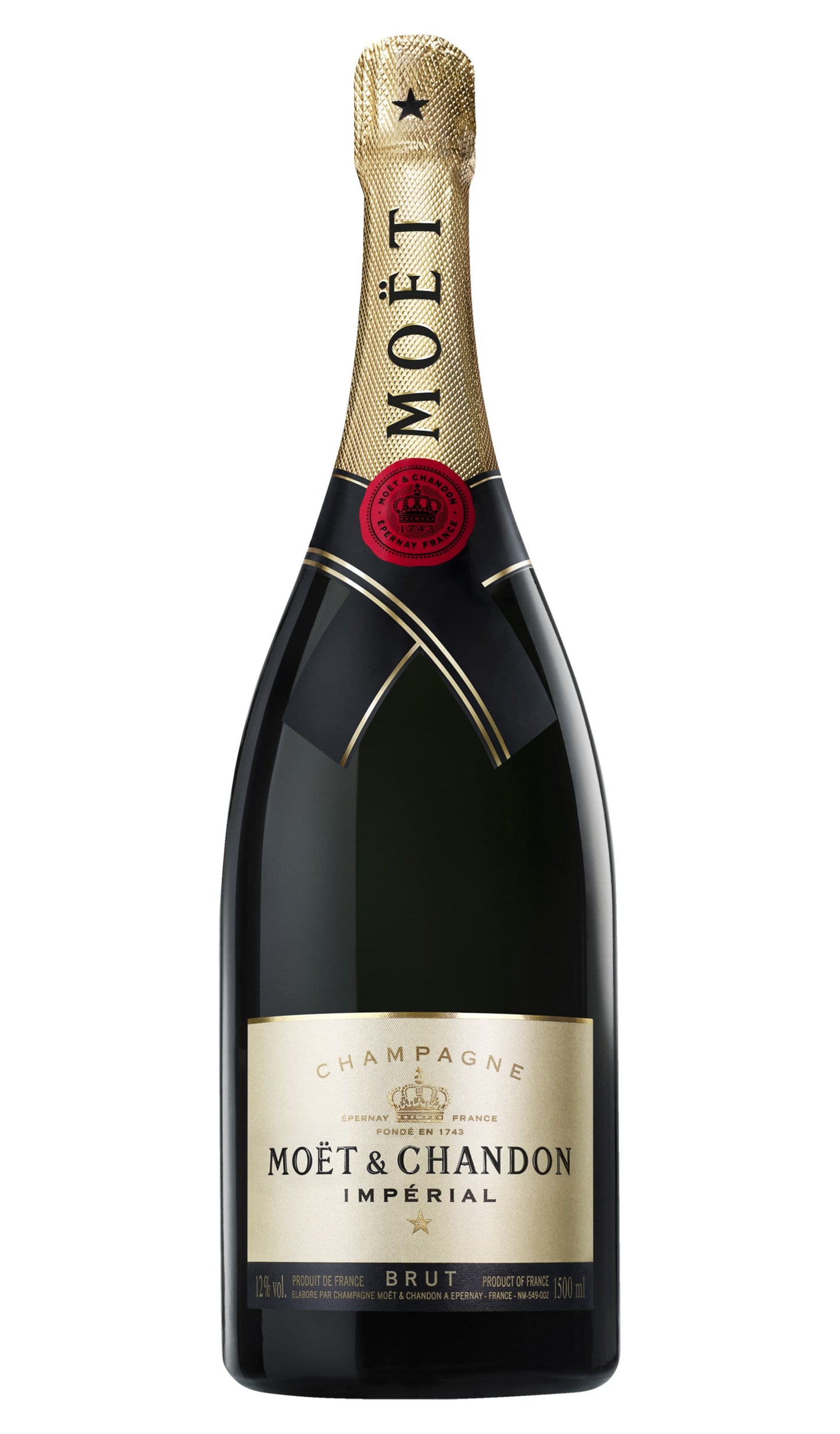 Find out more or buy Moët & Chandon Impérial Brut Champagne Magnum 1.5L online at Wine Sellers Direct - Australia’s independent liquor specialists and the best prices.