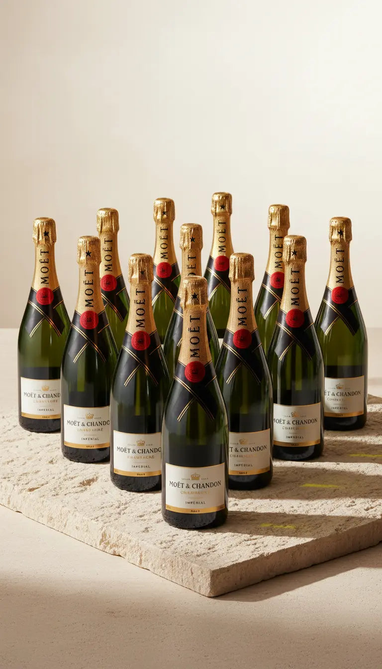 Buy Moët & Chandon Impérial Brut NV 750mL (Champagne) Dozen at Wine Sellers Direct's best prices.
