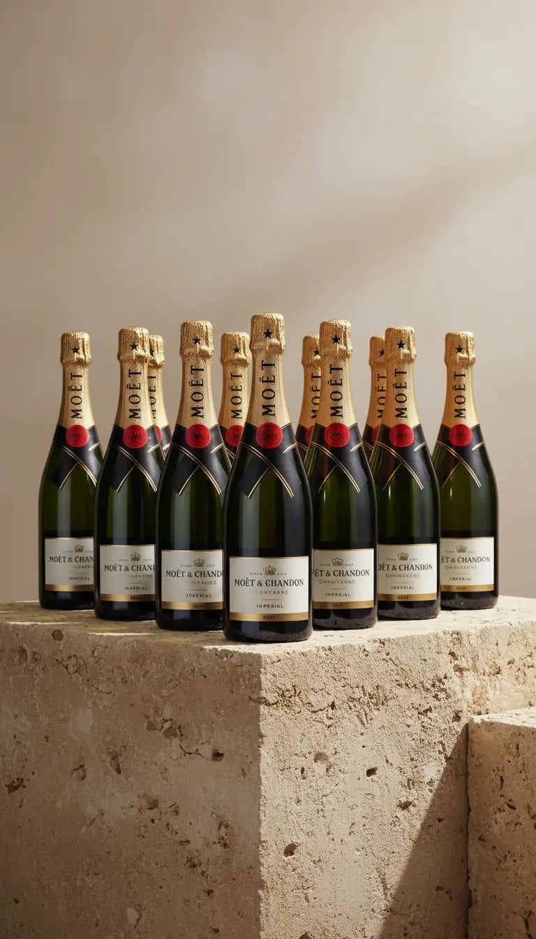 Buy Moët & Chandon Impérial Brut NV 750mL (Champagne) Dozen at Wine Sellers Direct's best prices.