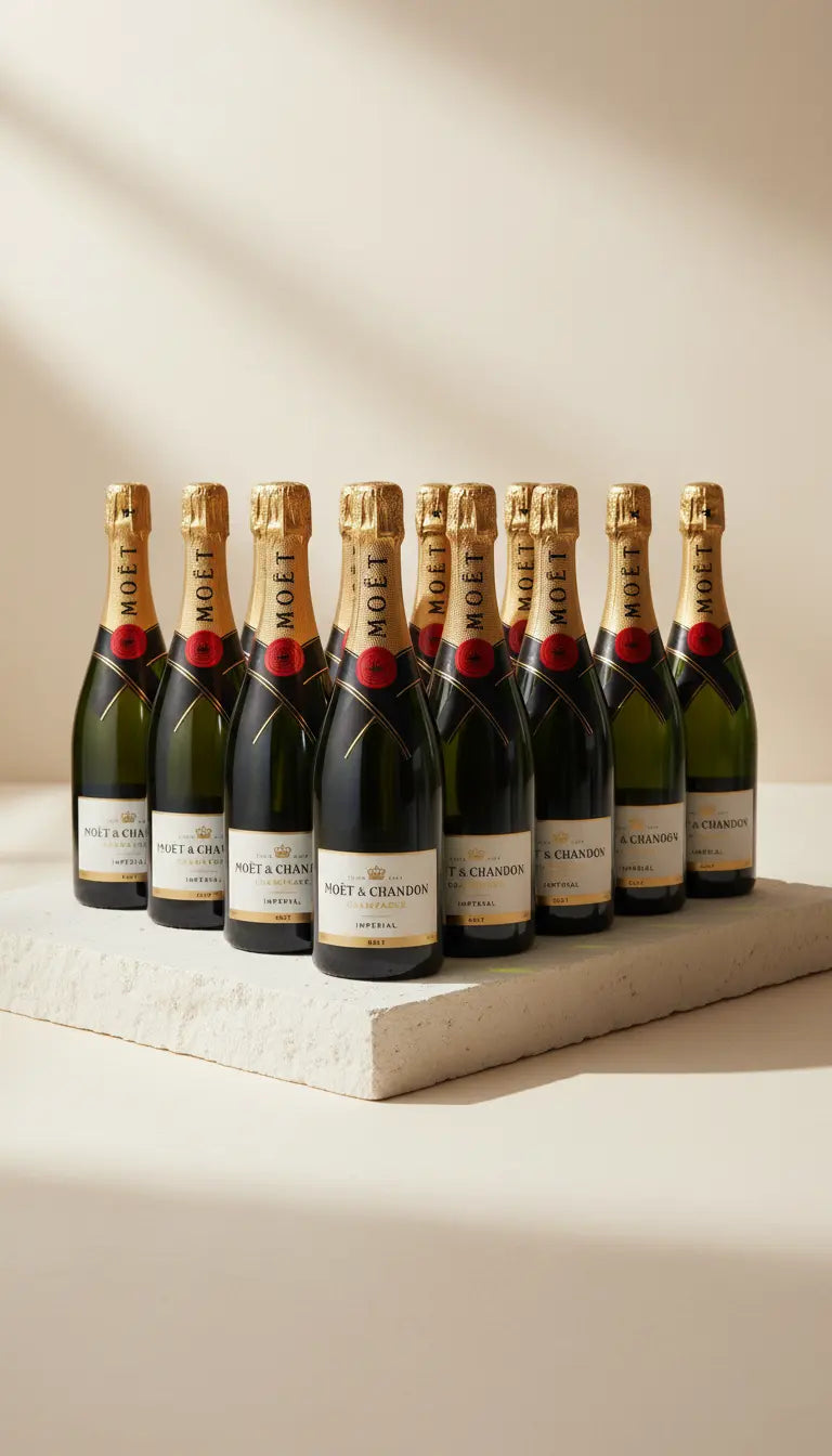 Buy Moët & Chandon Impérial Brut NV 750mL (Champagne) Dozen at Wine Sellers Direct's best prices.
