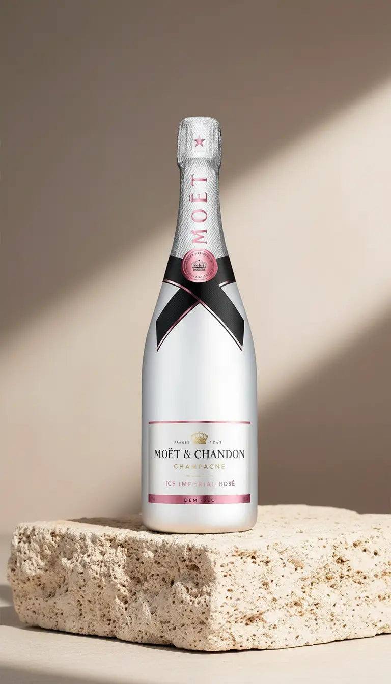Buy Moët & Chandon Ice Imperial Rose NV (France) available online at Wine Sellers Direct's best prices.
