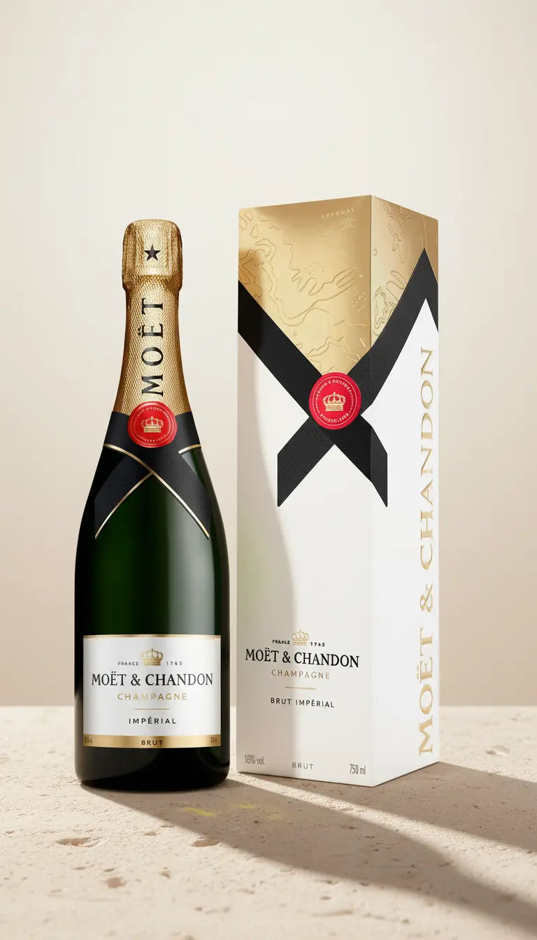Buy Moët & Chandon Impérial Brut Champagne NV 750mL (Gift Boxed) at Wine Sellers Direct's best prices.