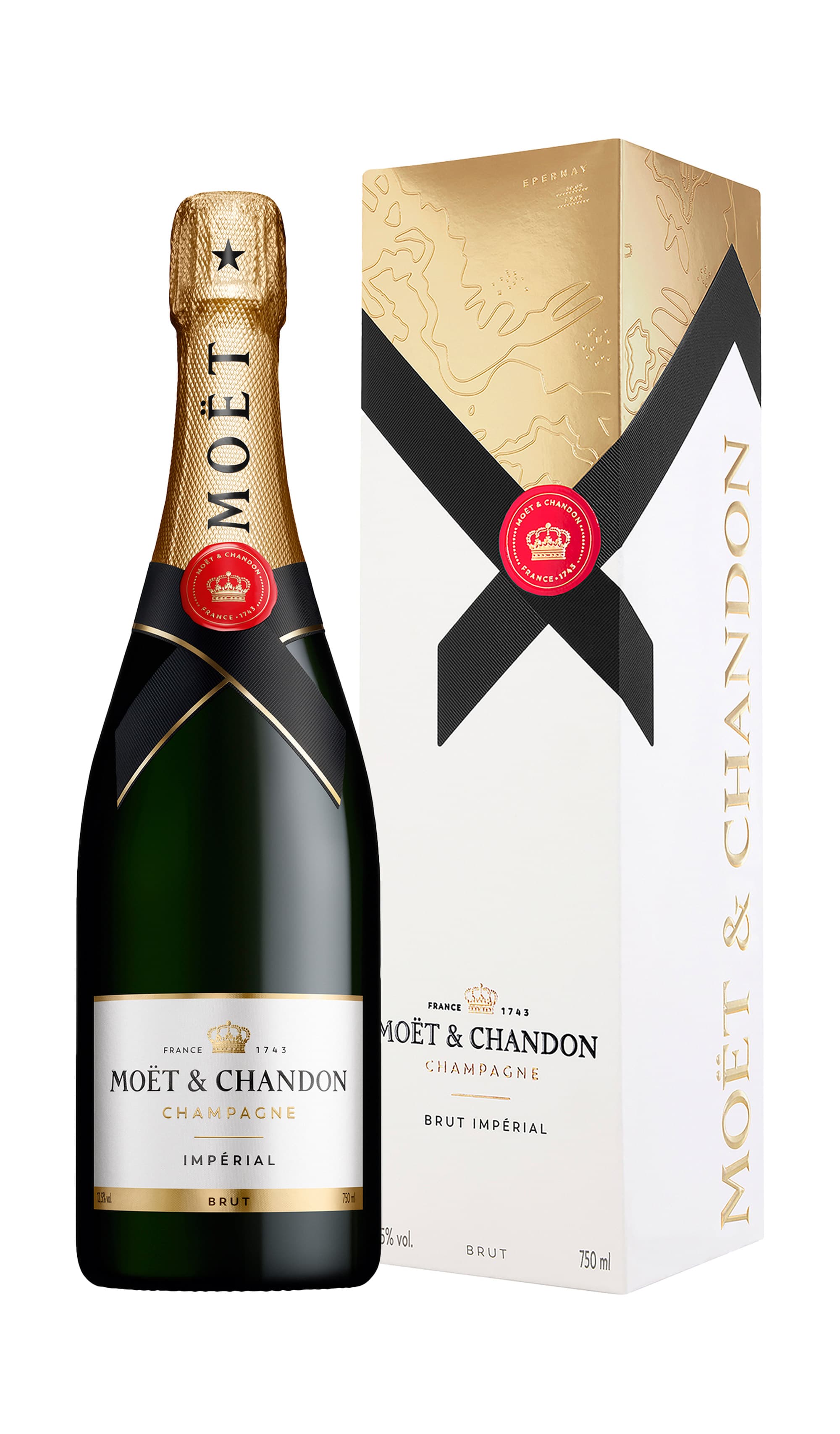 Moët & Chandon Impérial Brut Champagne NV 750mL Gift Boxed