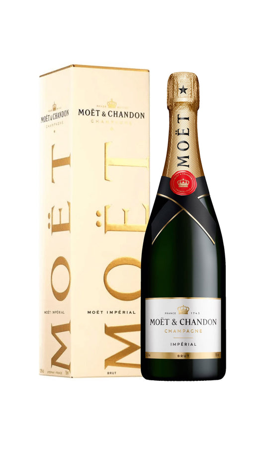 Find out more or buy Moët & Chandon Impérial Brut NV 750mL (Gift Boxed, Champagne) online at Wine Sellers Direct - Australia’s independent liquor specialists.