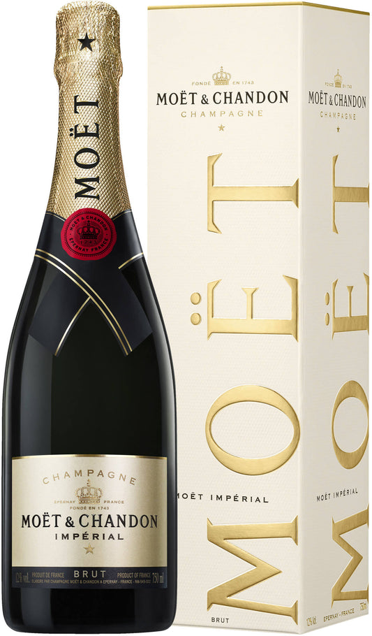 Find out more or buy Moët & Chandon Brut Impérial NV (Gift Boxed, Champagne) online at Wine Sellers Direct - Australia’s independent liquor specialists.