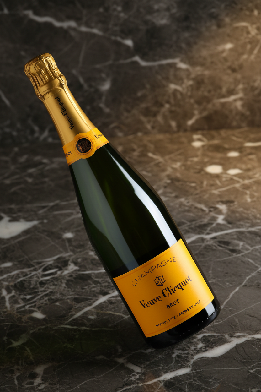 Veuve Clicquot Yellow Label Brut Champagne NV 750ml bottle from France