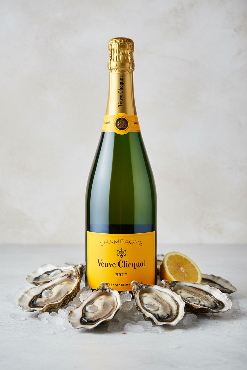 Veuve Clicquot Yellow Label Brut Champagne NV 750ml bottle from France