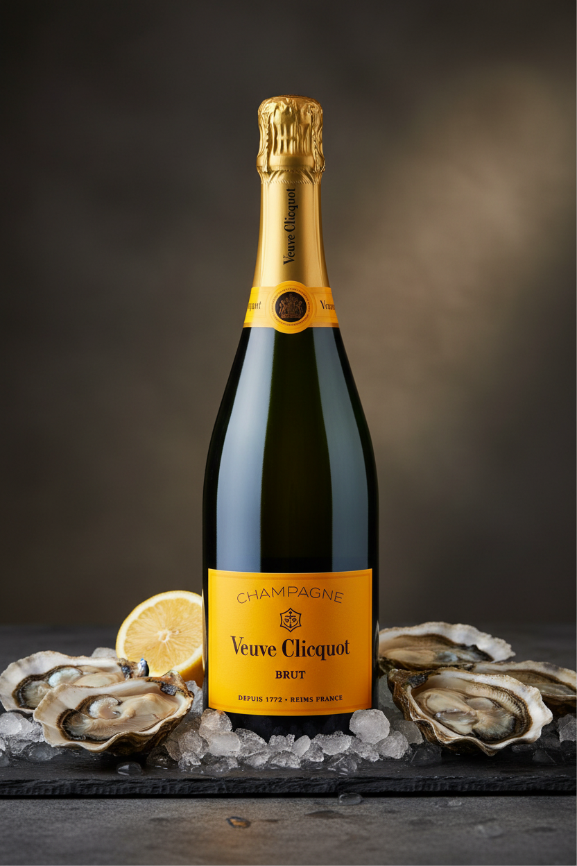 Veuve Clicquot Yellow Label Brut Champagne NV 750ml bottle from France