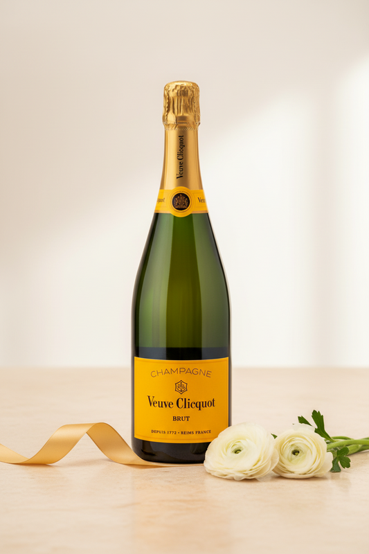 Veuve Clicquot Yellow Label Brut Champagne NV 750ml bottle from France