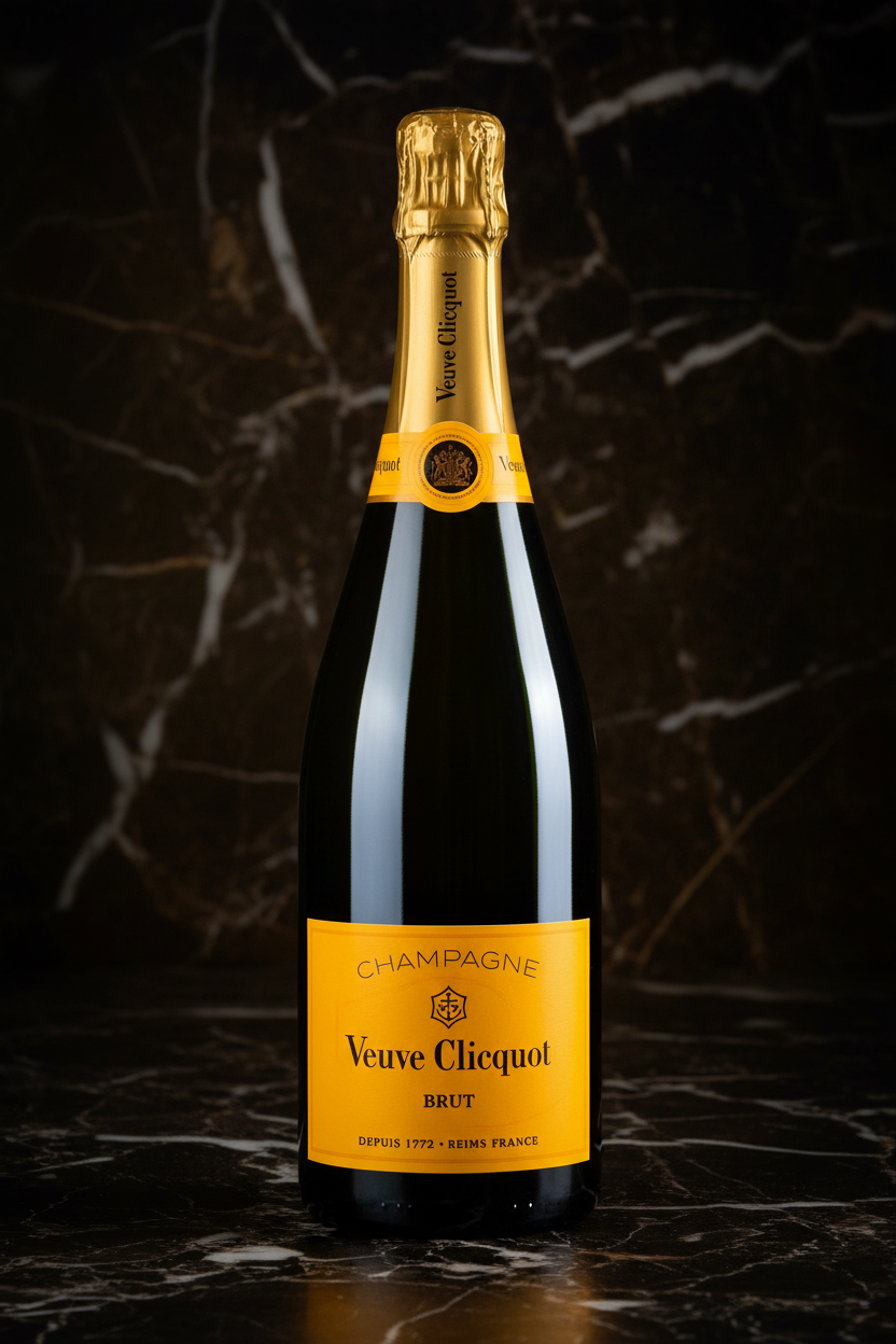 Veuve Clicquot Yellow Label Brut Champagne NV 750ml bottle from France