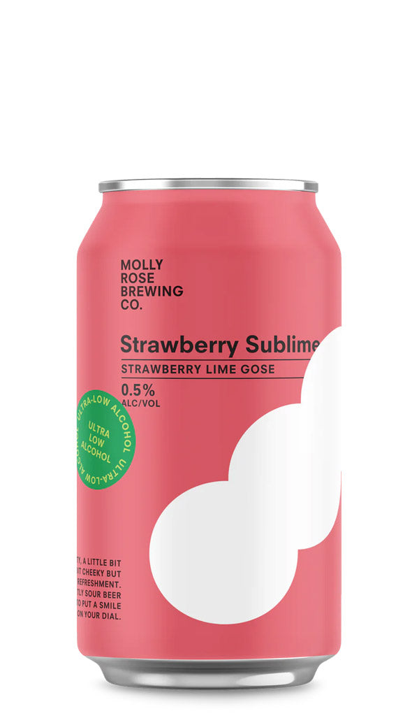 Find out more or buy Molly Rose Brewing Co. Strawberry Sublime Gose Non Alc 375ml available online at Wine Sellers Direct - Australia's independent liquor specialists.