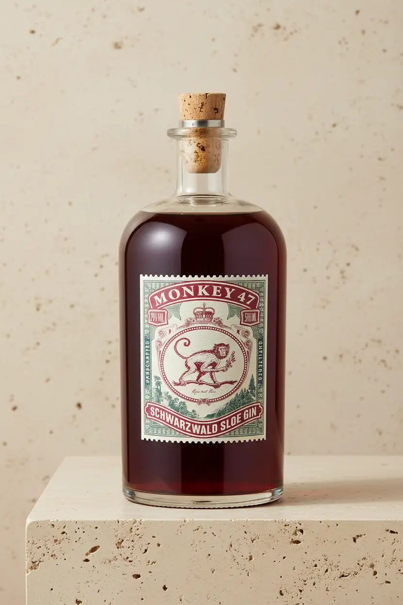 Buy Monkey 47 Schwarzwald Sloe Gin 500ml (Germany) online at Wine Sellers Direct's best prices.