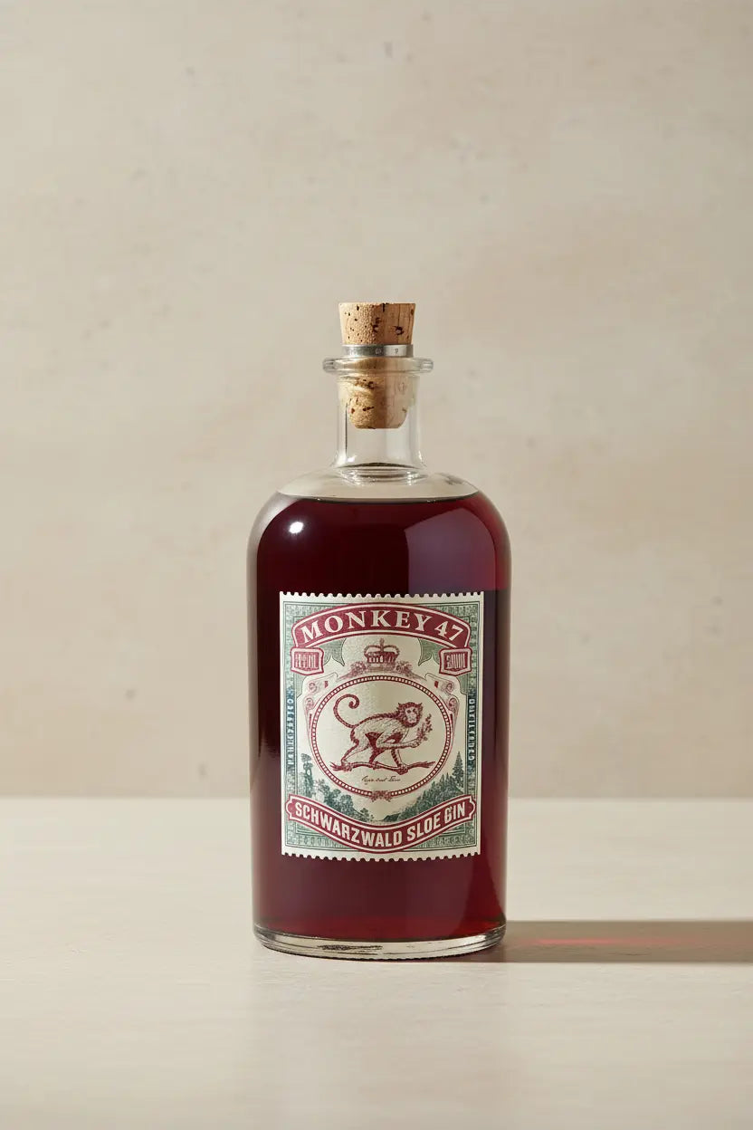 Buy Monkey 47 Schwarzwald Sloe Gin 500ml (Germany) online at Wine Sellers Direct's best prices.