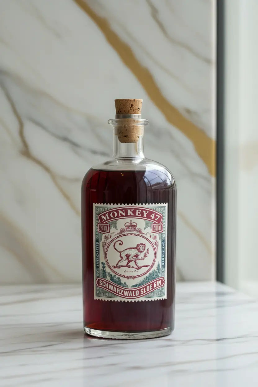 Buy Monkey 47 Schwarzwald Sloe Gin 500ml (Germany) online at Wine Sellers Direct's best prices.