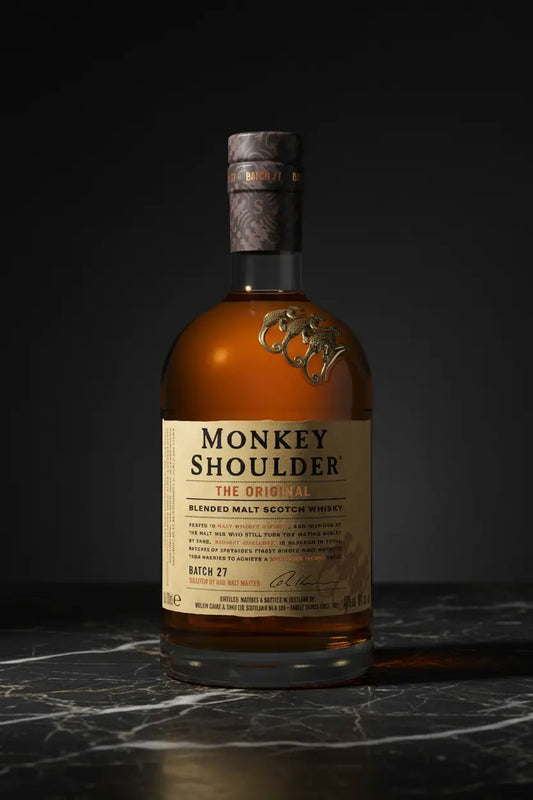 Find out more or buy Monkey Shoulder Batch 27 Blended Malt Scotch Whisky 700mL online at Wine Sellers Direct's best prices.