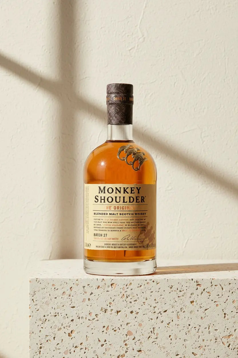 Find out more or buy Monkey Shoulder Batch 27 Blended Malt Scotch Whisky 700mL online at Wine Sellers Direct's best prices.