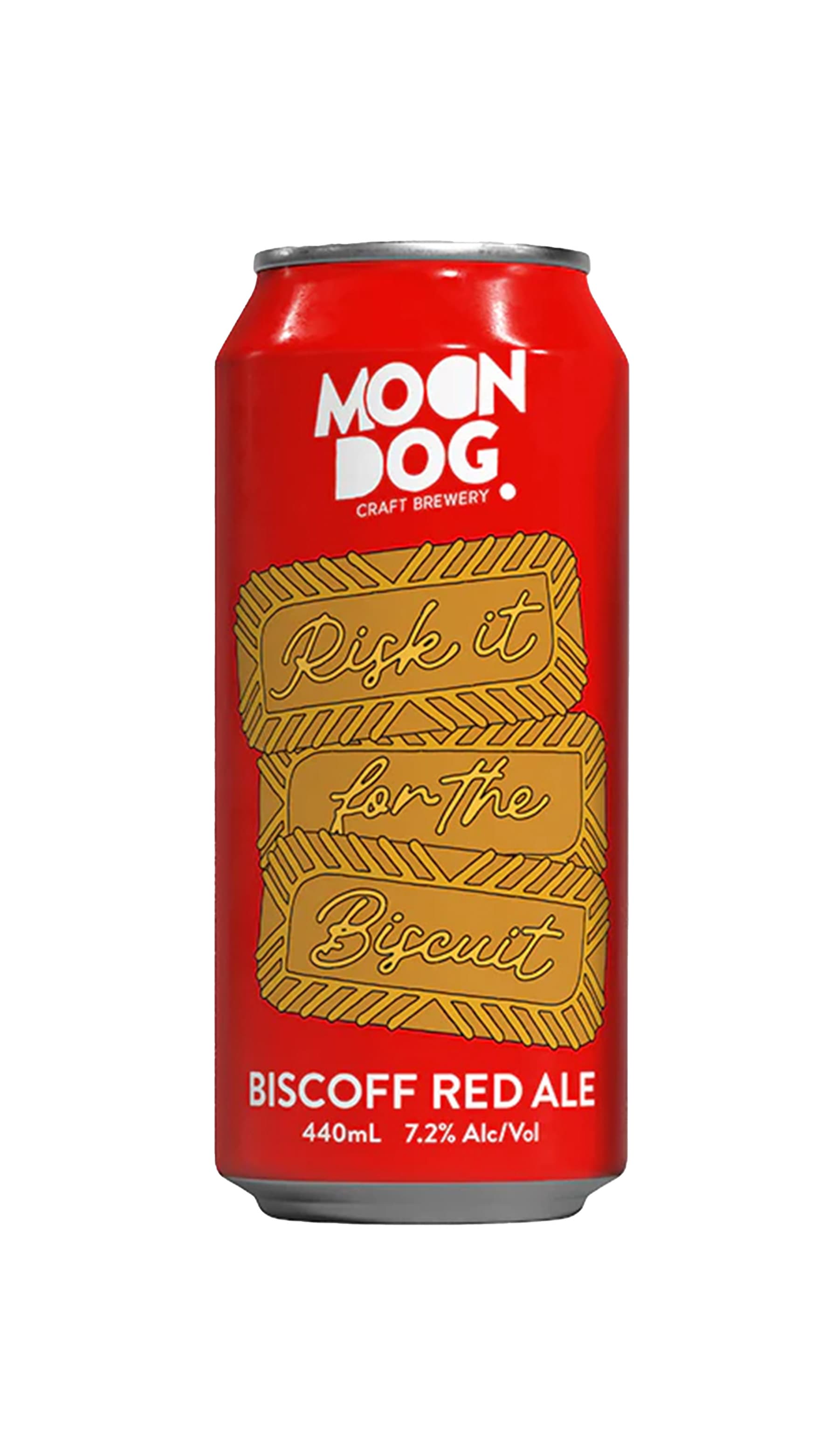 Find out more or buy Moon Dog Biscoff Red Ale 440mL available online at Wine Sellers Direct - Australia's independent liquor specialists.