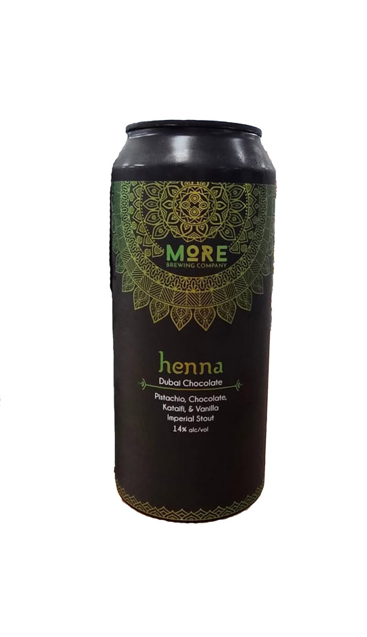 Find out more or buy MoRE Henna: Dubai Chocolate Imperial Stout 473ml online at Wine Sellers Direct - Australia’s independent liquor specialists.