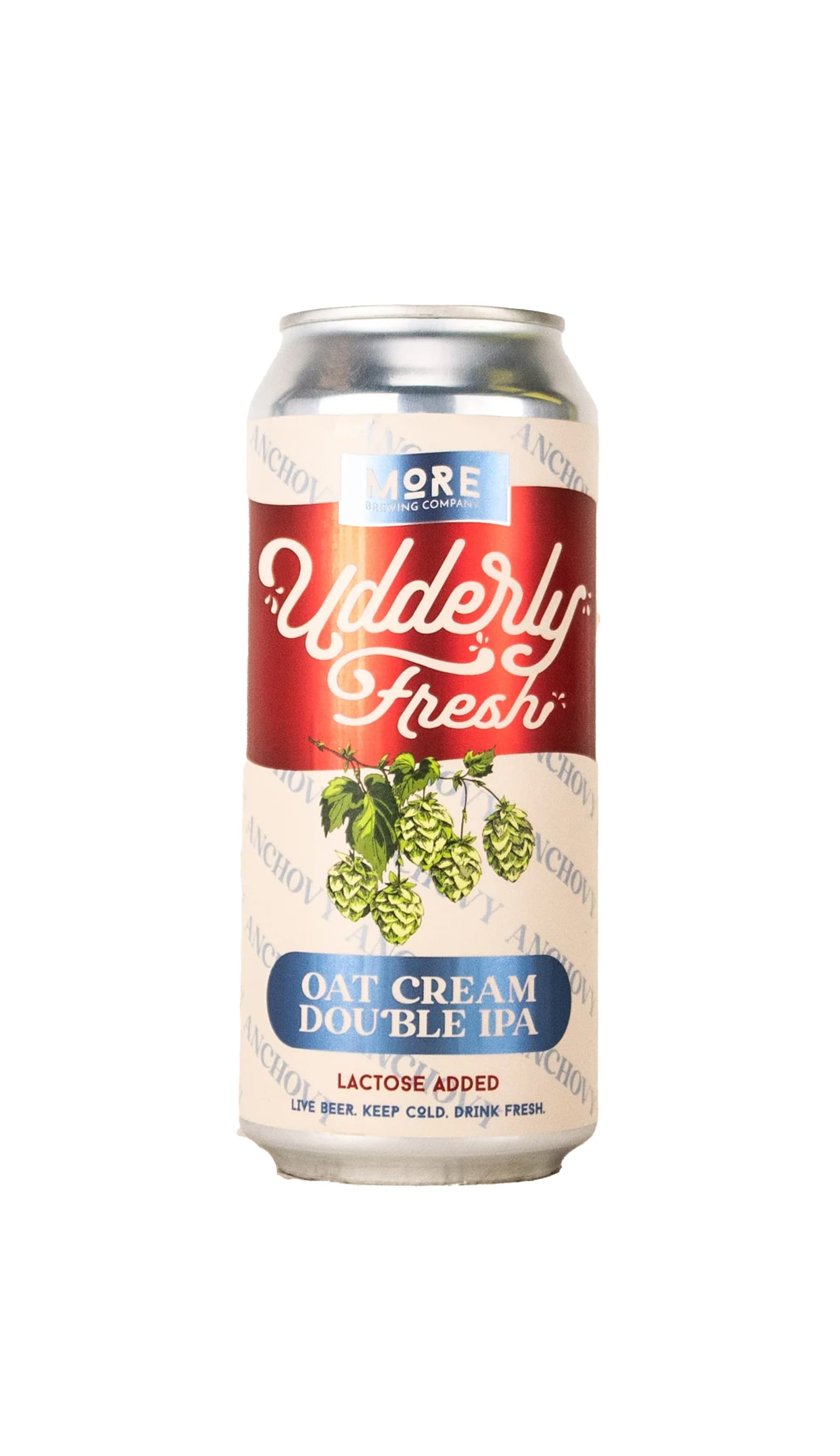 Find out more or buy MoRE Udderly Fresh: Anchovy Oat Cream DIPA 473ml online at Wine Sellers Direct - Australia’s independent liquor specialists.