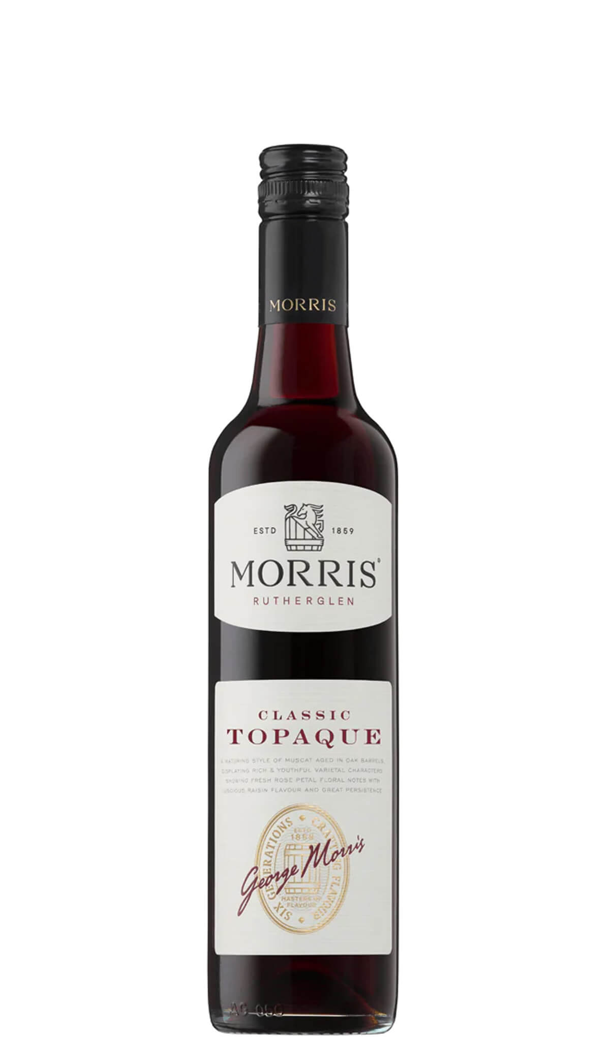 Find out more or buy Morris of Rutherglen Classic Liqueur Topaque 500ml online at Wine Sellers Direct - Australia’s independent liquor specialists.